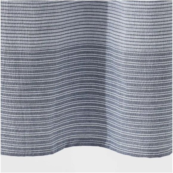 Threshold Nautical Shower Curtain Ombre Blue - Picture 5 of 8